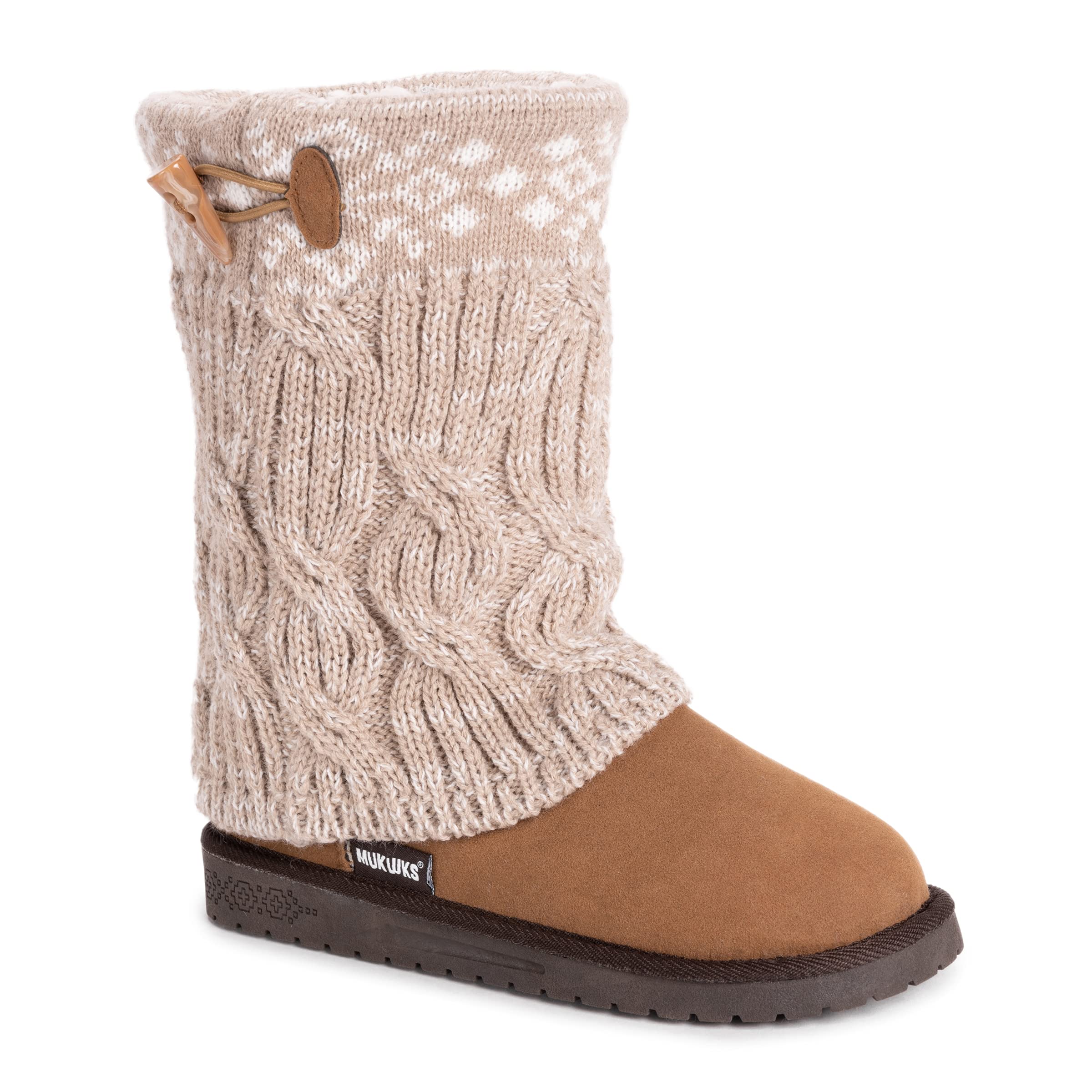 Photo 1 of MUK LUKS Women's Cheryl Boot, Tan, 10