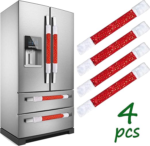 Amazon Com Limbridge Christmas Refrigerator Door Handle Cover