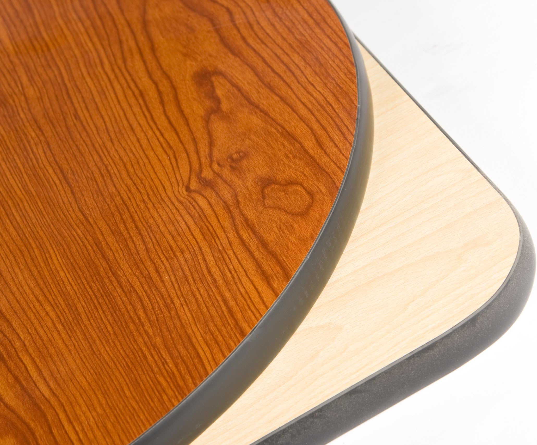 Oak Street Manufacturing CN30R Two Sided Round Tabletop, 30" Diameter x 1" Thick, Cherry/Natural