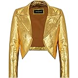 gold cropped jacket