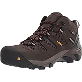 KEEN Utility Men's Lansing Mid Height Steel Toe Waterproof Work Boots