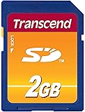 Transcend 2 GB SD Flash Memory Card (TS2GSDC)