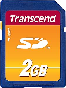 Transcend 2 GB SD Flash Memory Card (TS2GSDC)