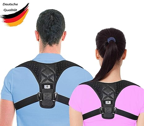 Rückenstütze Haltungskorrektur, für Eine Bessere Körperhaltung und Unterstützung des Rückens Damen Herren Geradehalter | Halt