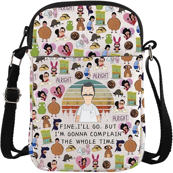 Buckle Down Nickelodeon Spongebob Squarepants Flower Collage Vegan Leather Crossbody Bag - 8x6.5 Inches - View #5