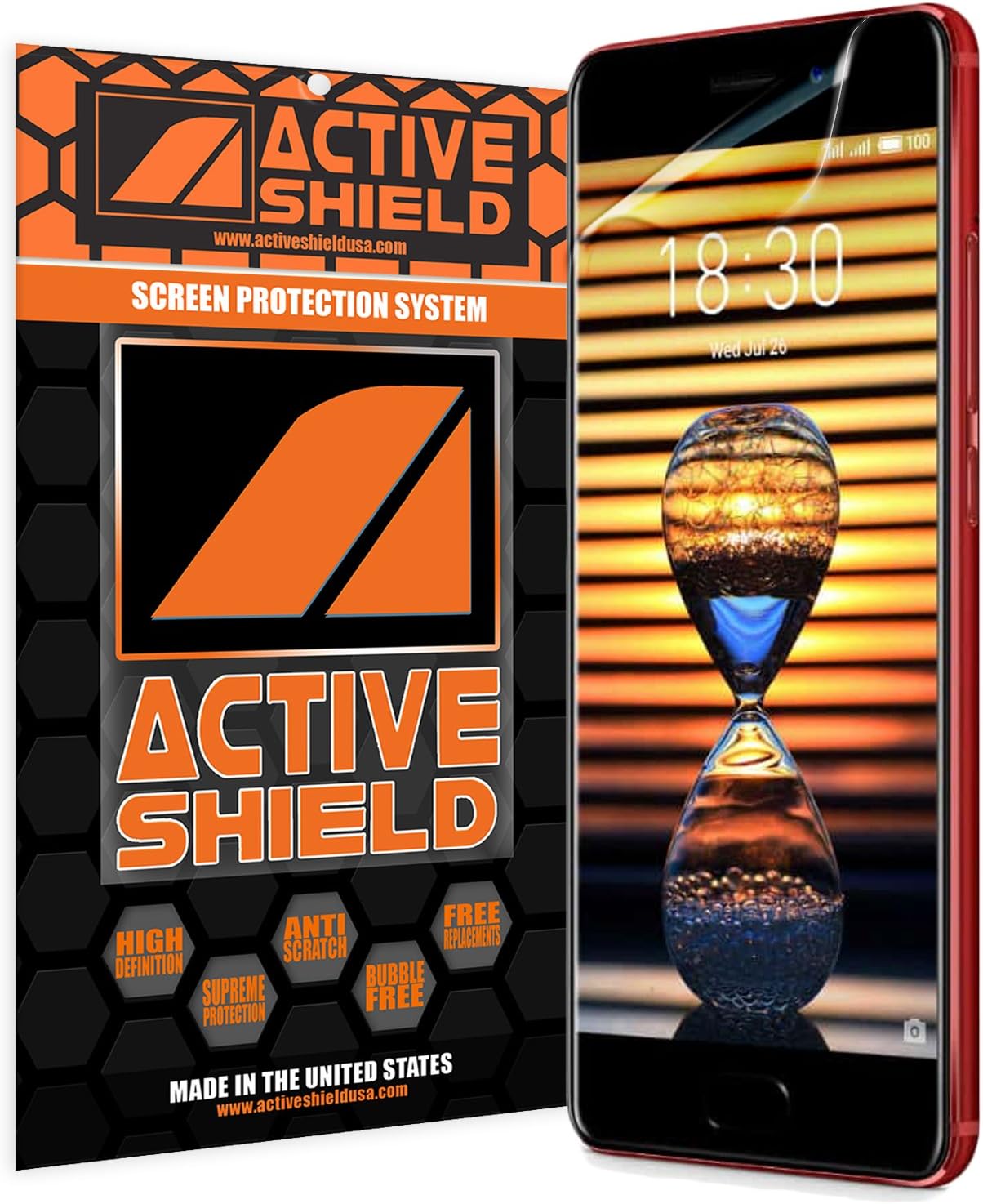 Meizu Pro Plus 7 / Meizu Pro 7 (2017) Screen Protector Active Shield all weather Premium HD anti scratch film