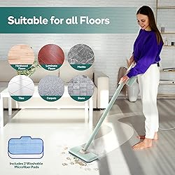 Newbealer Steam Mop & Detachable Handheld