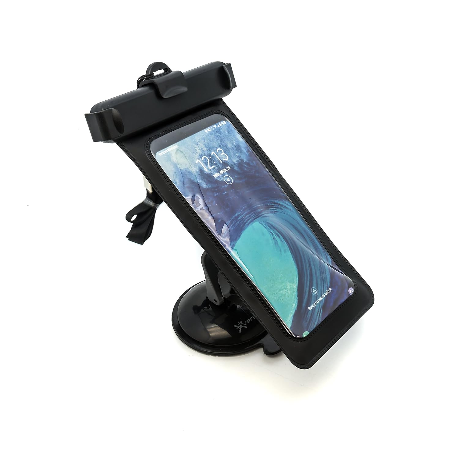 XV18632 Bracketron Xventure Griplox Waterproof Suction Mount Phone