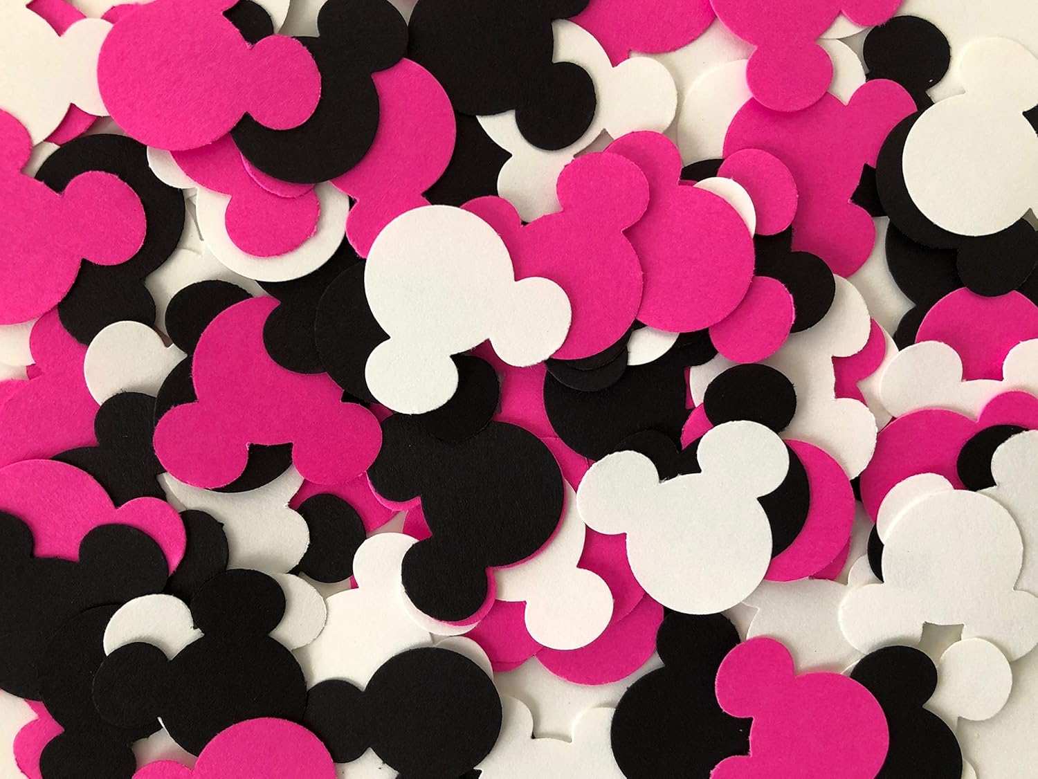 Amazon Com 200 Mickey Minnie Mouse Pink Black White Party