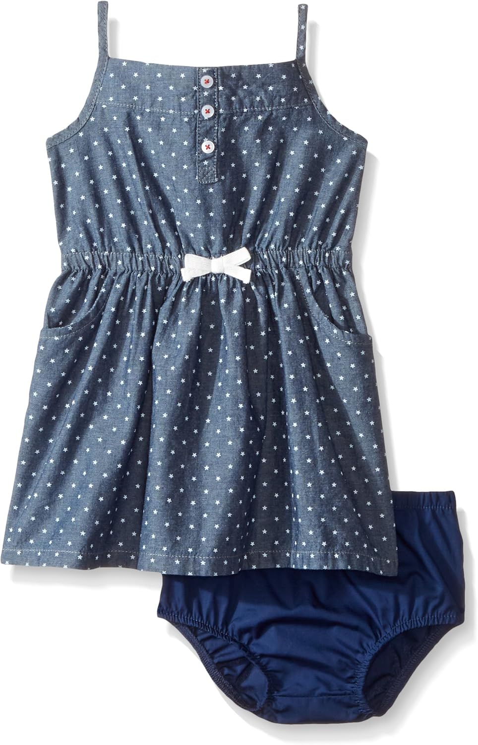 baby girl chambray dress