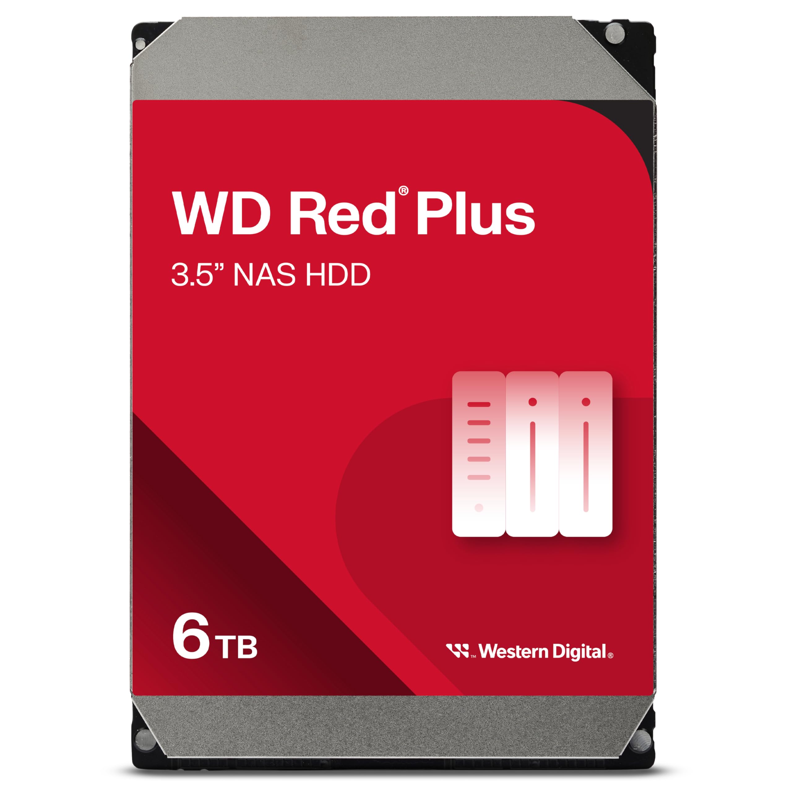 Western Digital WD20EFAX WD Red Plus 2 TB SATA 6Gb/s 3.5" HDD