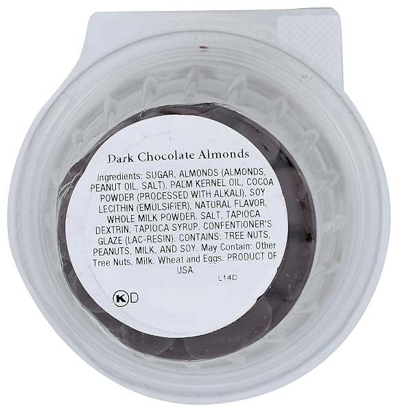 AURORA PRODUCTS DARK CHOCOLATE ALMONDS CAR CUP, 8 OZ