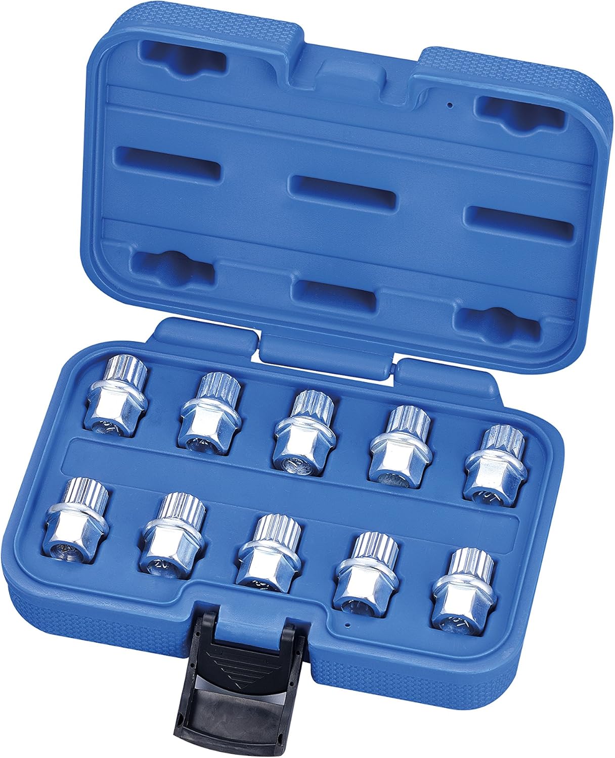 Kauplus 10PCS Lug Nuts Wheel Lock Key Anti Theft Wheel Lock Key Set