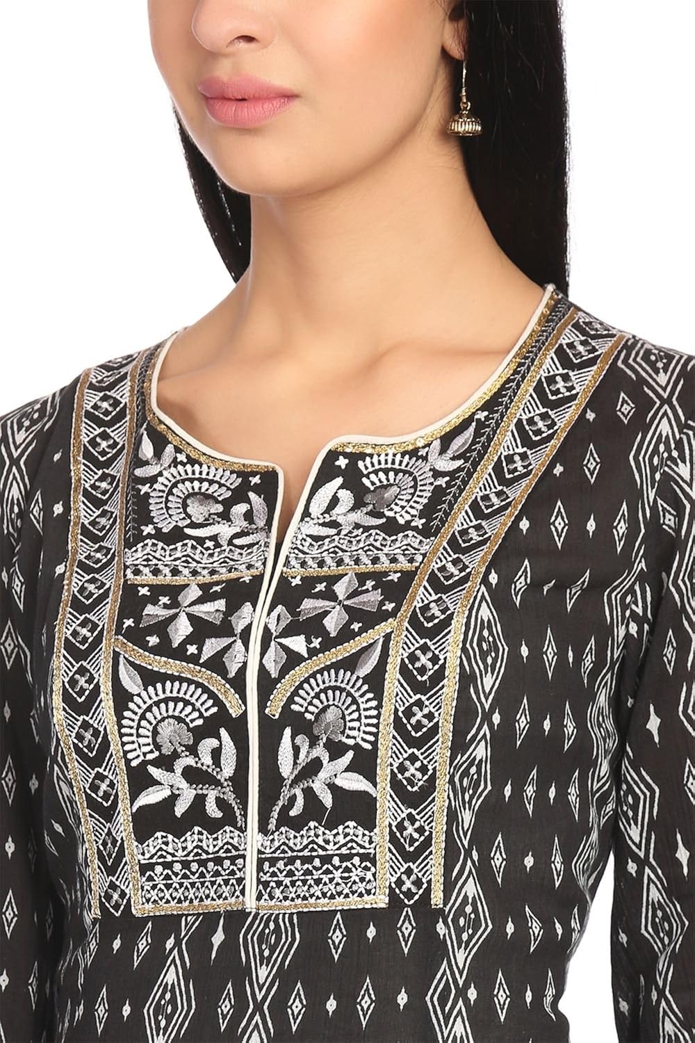 biba women's anarkali salwar suit