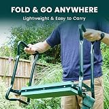 Green Haven Garden Kneeler Seat with Handles & Tool Bag view 4