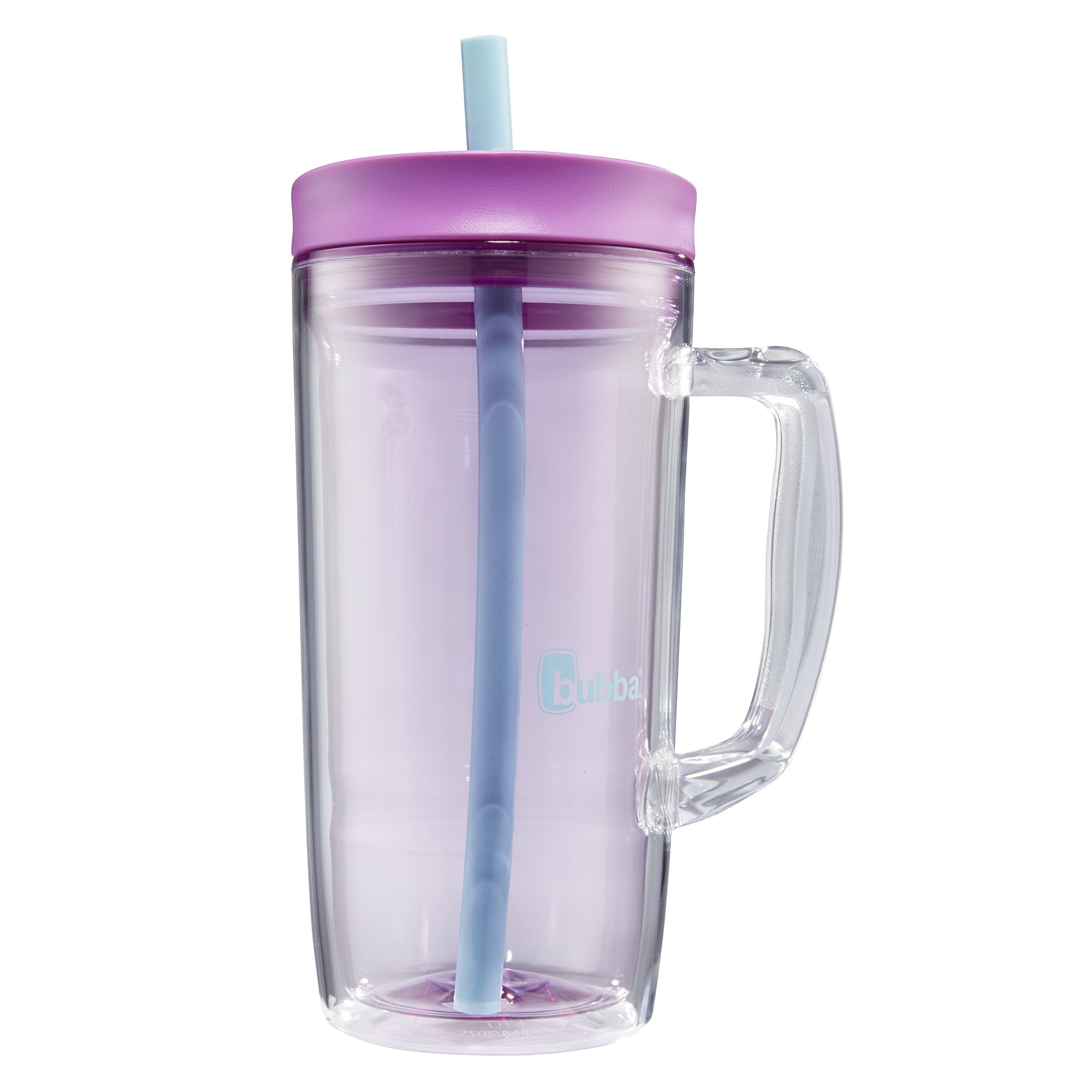 Bubba Envy Double Wall Insulated Straw Tumbler with Handle, 32 oz, Purple/Blue 689851888854 eBay