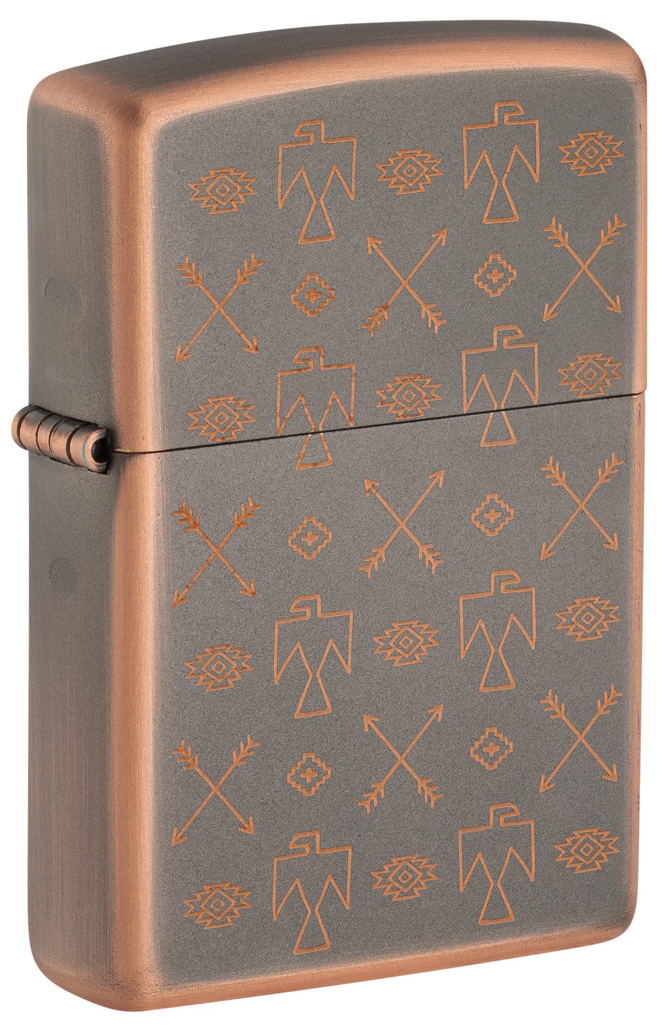 Zippo Lighter, Metal, Rustic Bronze, One Size