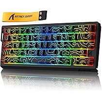 ATTACK SHARK X68 HE 8000Hz Rapid Trigger Keyboard, 0.01mm RT