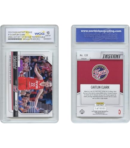 Amazon.com: 2024 Panini Instant Caitlin Clark WNBA Record Breaking