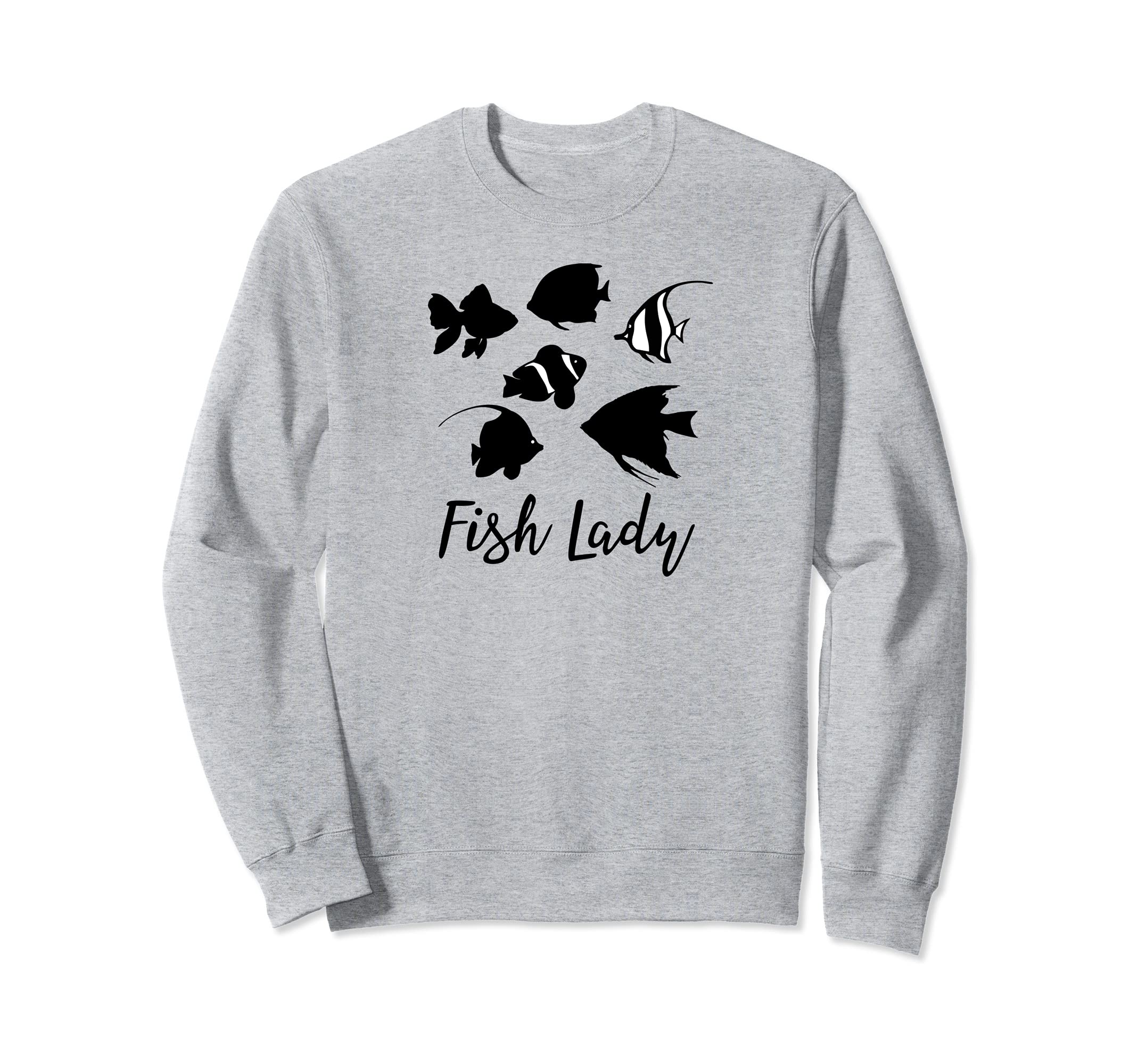 Fish Lady tropical fish aquarium fish owner Sweatshirt