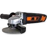 WEN 7-Amp Angle Grinder with 4-1/2-Inch Wheel and Reversible Handle (944)
