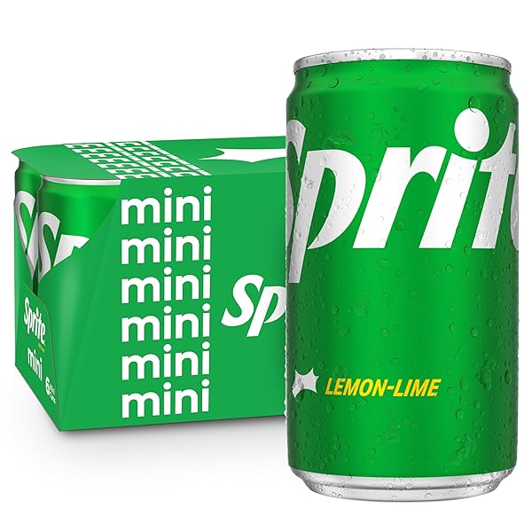 SPRITE LEMON LIME SODA SOFT DRINKS, 7.5 FL...
