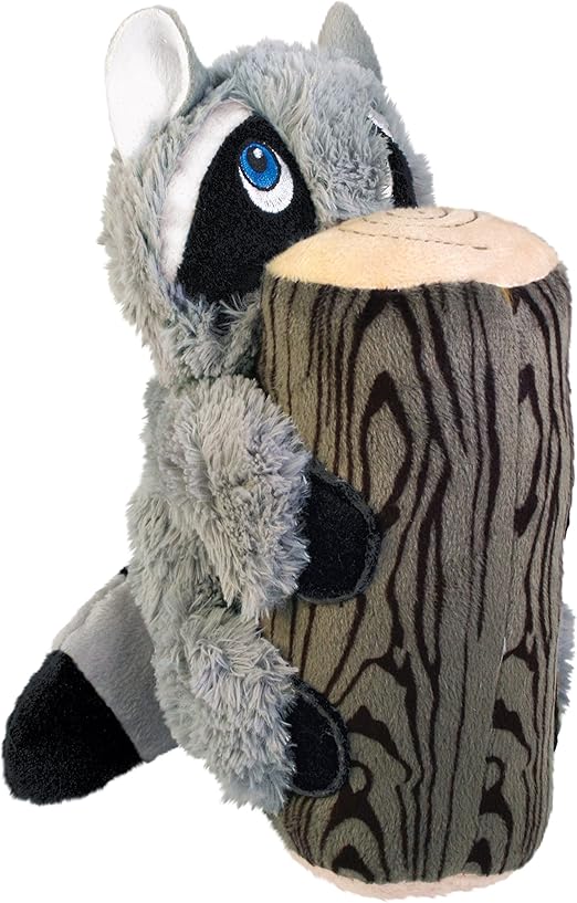 KONG Huggz Hiderz Raccoon Small Dog Toy Pet Supplies