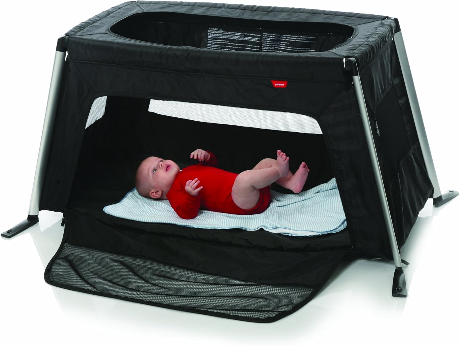 Phil Teds Tr11 Lit De Voyage Traveller Rouge Amazon Fr Bebes Puericulture