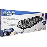 Mad Catz S.T.R.I.K.E. M - Teclado gaming inal&aacute;mbrico, color negro