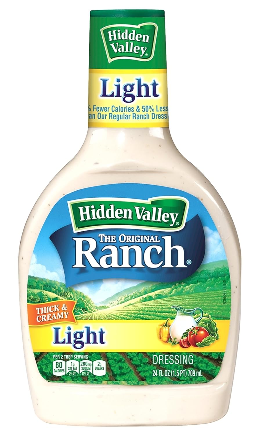 Hidden Valley Light Ranch Dressing Nutrition Information Besto Blog