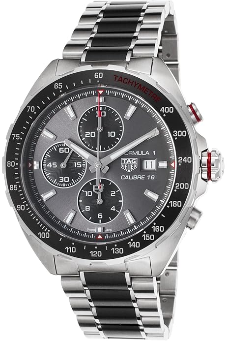 Amazon.com: TAG Heuer Men's CAU2011.BA0873 Formula 1 Stainless Steel  Automatic Watch : Clothing, Shoes \u0026 Jewelry