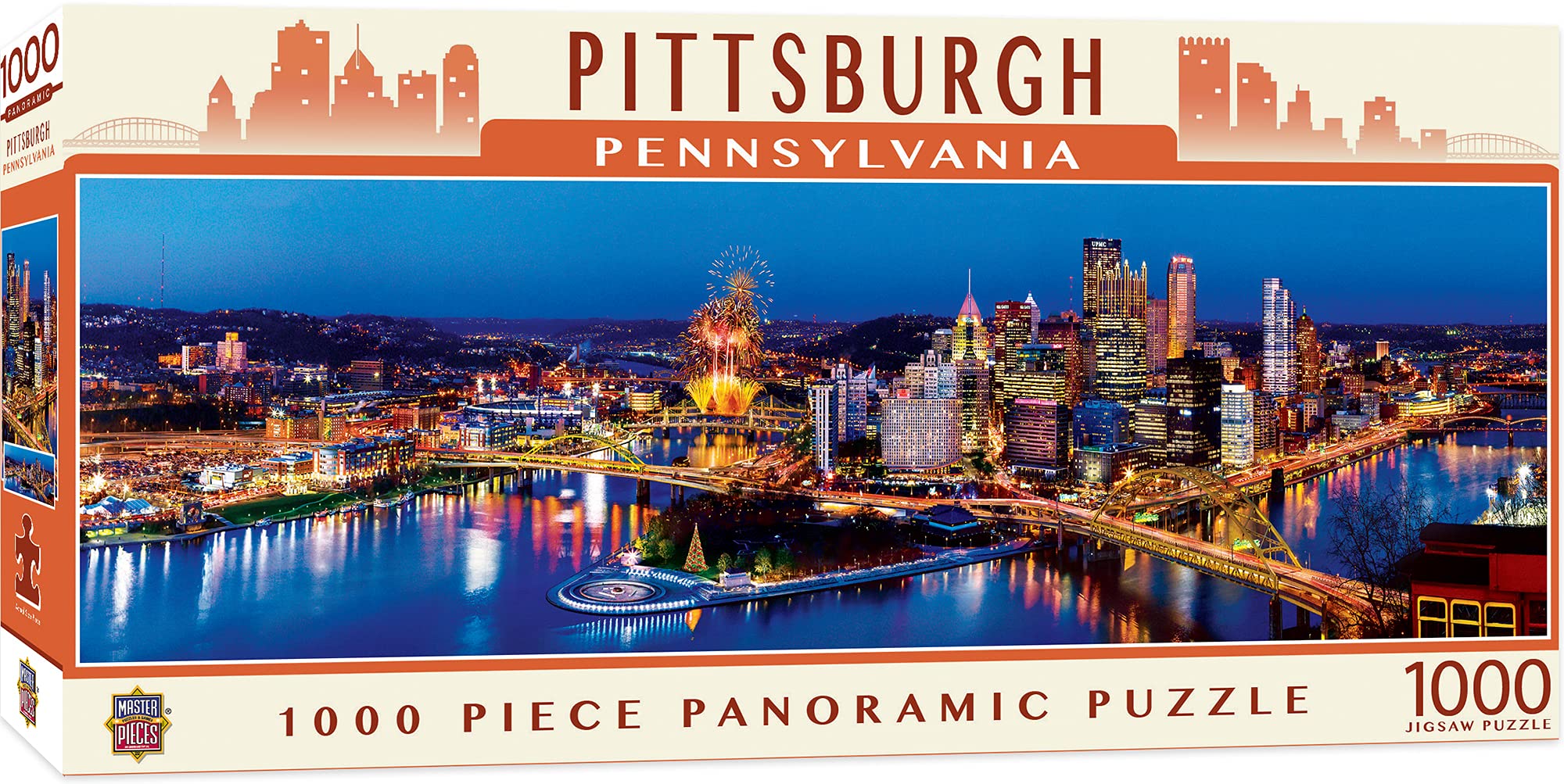Masterpieces Pittsburgh 1000pc Panoramic