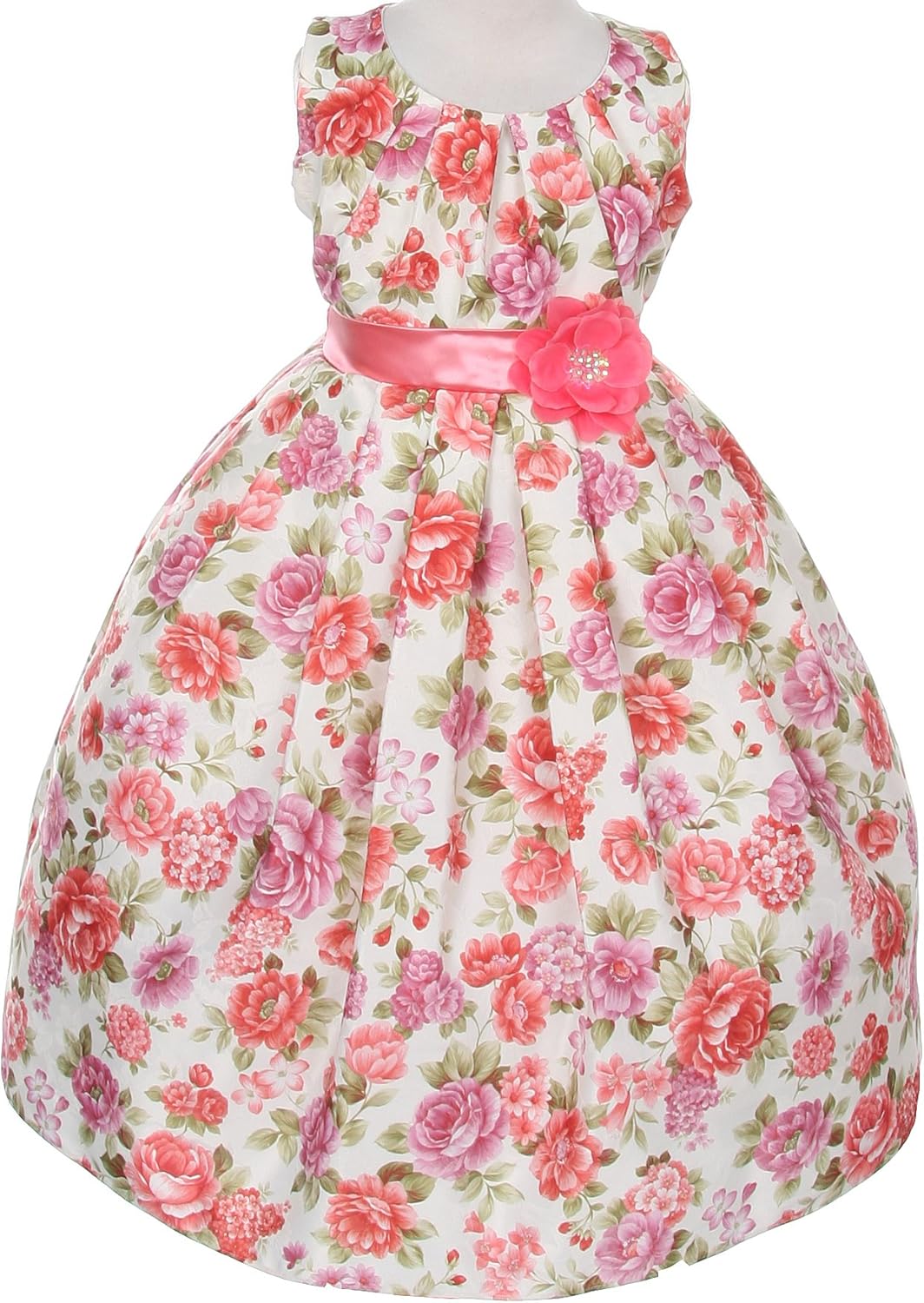 coral flower girl dresses amazon