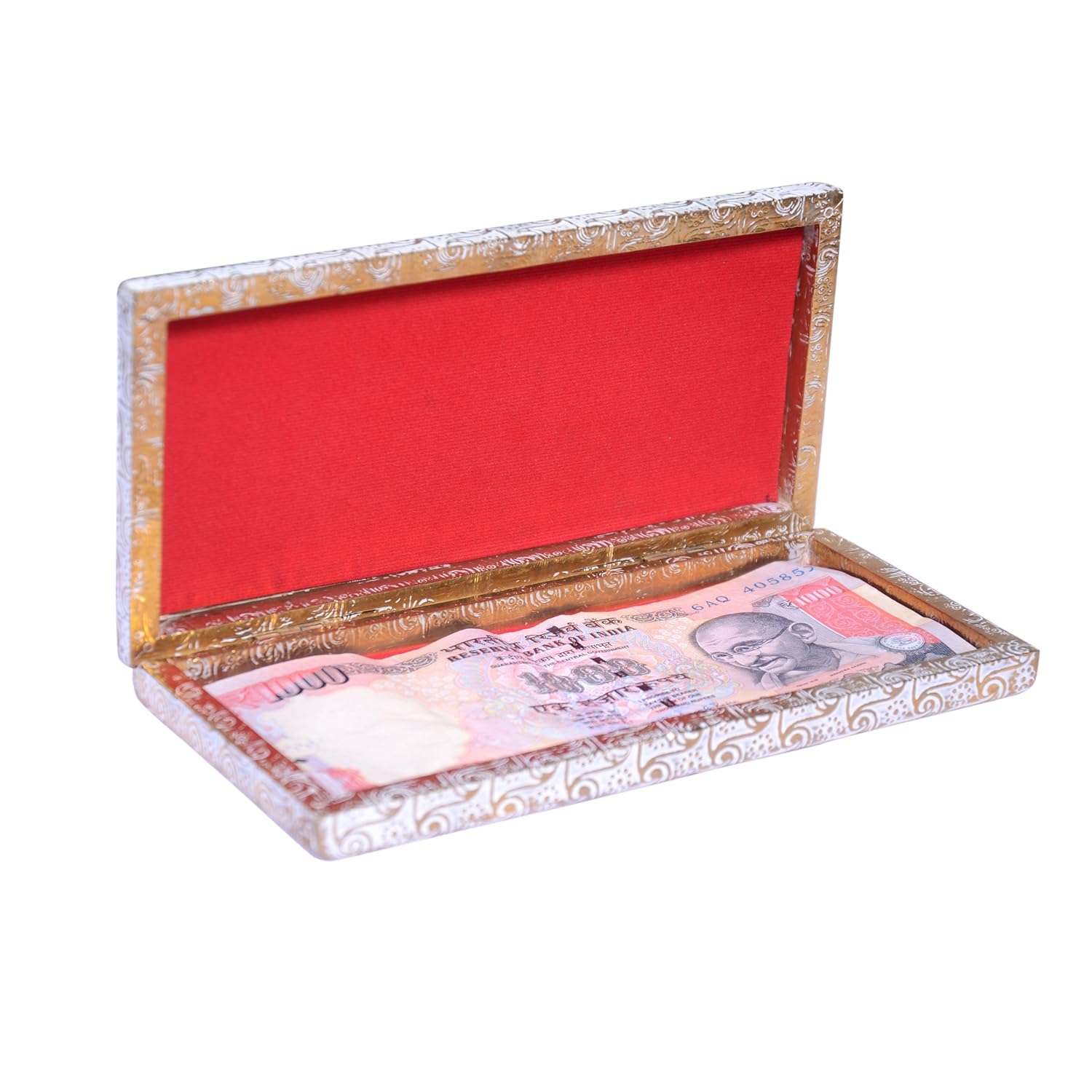 Buy Mywoodkart Magnetic Cash Decorative Box Gift Box Cash Box Gaddi Cover Gaddi Box Shagun Box Wedding Gift Box Online At Low Prices In India Amazon In