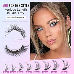 Pawotence Lash Clusters Kit Cat Eye Lash Extension
