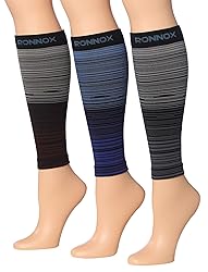 RONNOX Women's 3-Pairs Bright Colored Calf