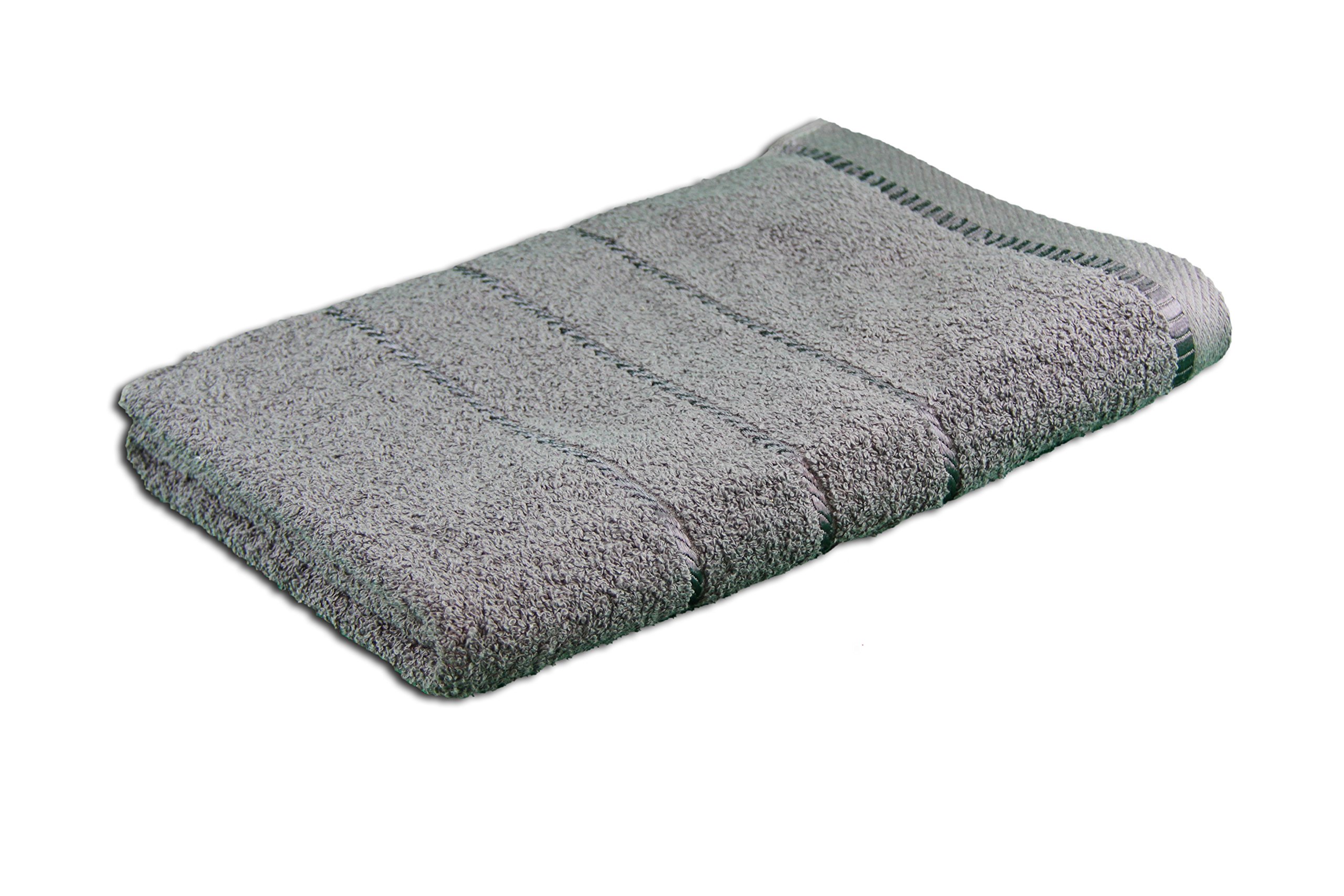 Gözze - Bath Towel, Berlin, 100% Cotton, 70 x 140 cm - Anthracite