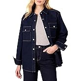 Amazon Essentials (Demi's Pick) Women's Oversized-Fit Heavyweight Denim Shirt Jacket