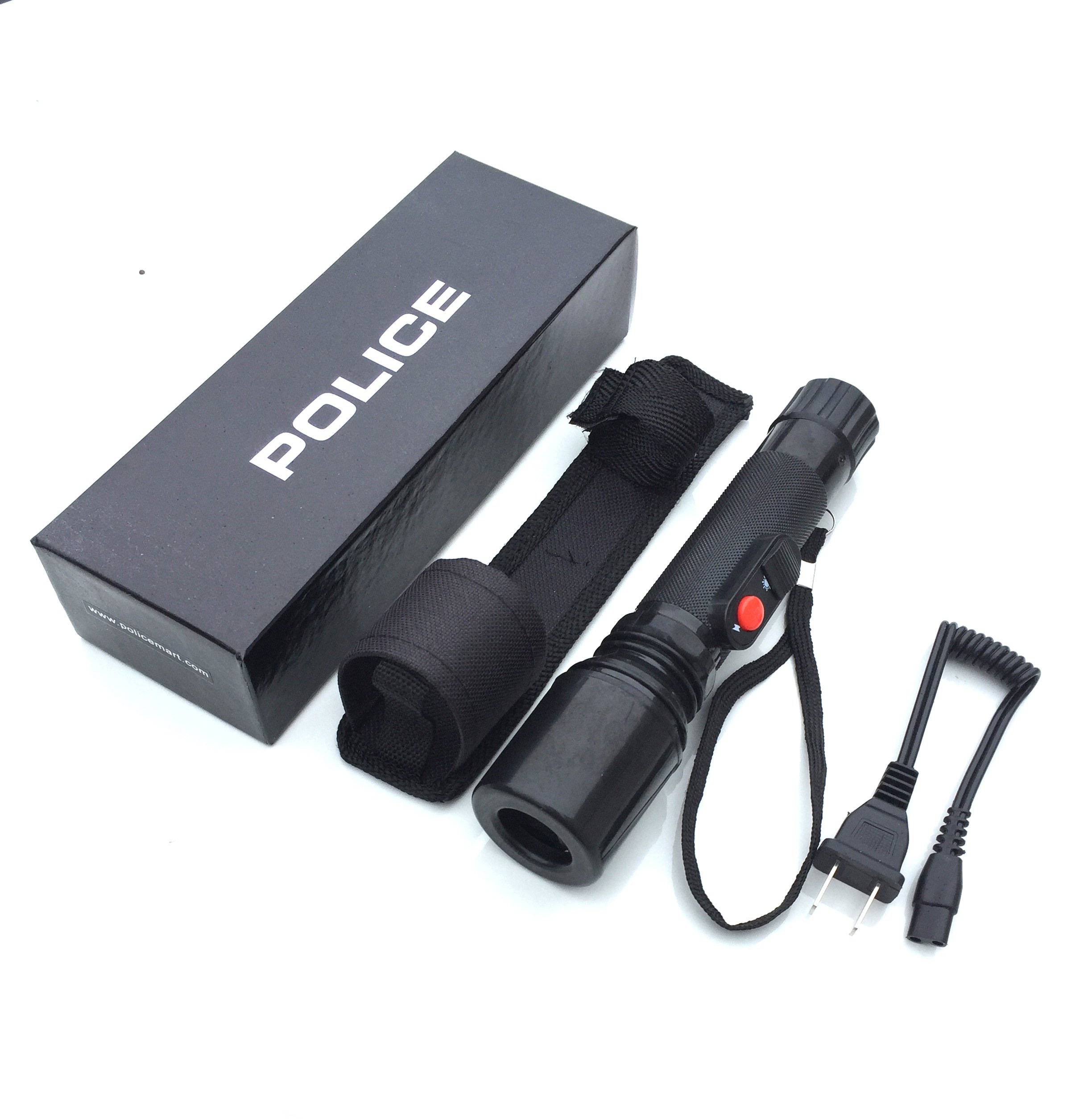 Police 305 Max Voltage Stun Gun Rechargeable With Tactical LED