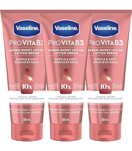 Lait Corpéral Vaseline Glutathione + Hyaluronic Injection - Ultra éclaircissant 300ml, Anti-imperfections