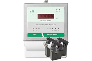 DAE P256-400 KIT, 400A, 277/480v, UL kWh Smart Submeter, 3 Phase, 3 Split Cores CTs (Inner Dia. 1.38 inch), RS485