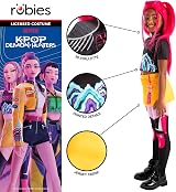 Rubies Official Netflix K-Pop Demon Hunters Mira Kids Costume 7-8 Years view 4