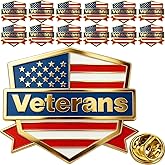 SVBDJ 12/25/50/100 pieces Gold-plated color enamel United States of America Veterans Day lapel pin Veteran brooches pins American veteran's USA Memorial Military patriotic Decoration Souvenir badge bulk