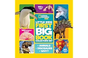 National Geographic Little Kids First Big Book Collector's Set: Animals, Dinosaurs, Why?