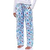 INTIMO The Smurfs Womens Pjs Papa Smurf Smurfette Rainbow Cloud Pajama Pants