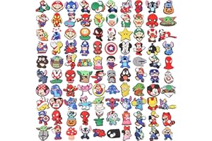 VGOTHE Shoe Charms Decoration for Clog Shoes, No-Repeat Shoes Decorations Accessories Party Favors Gifts