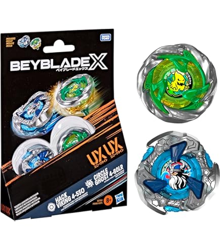 Amazon.com: Beyblade X Steel Samurai 4-80T Booster Pack Set with