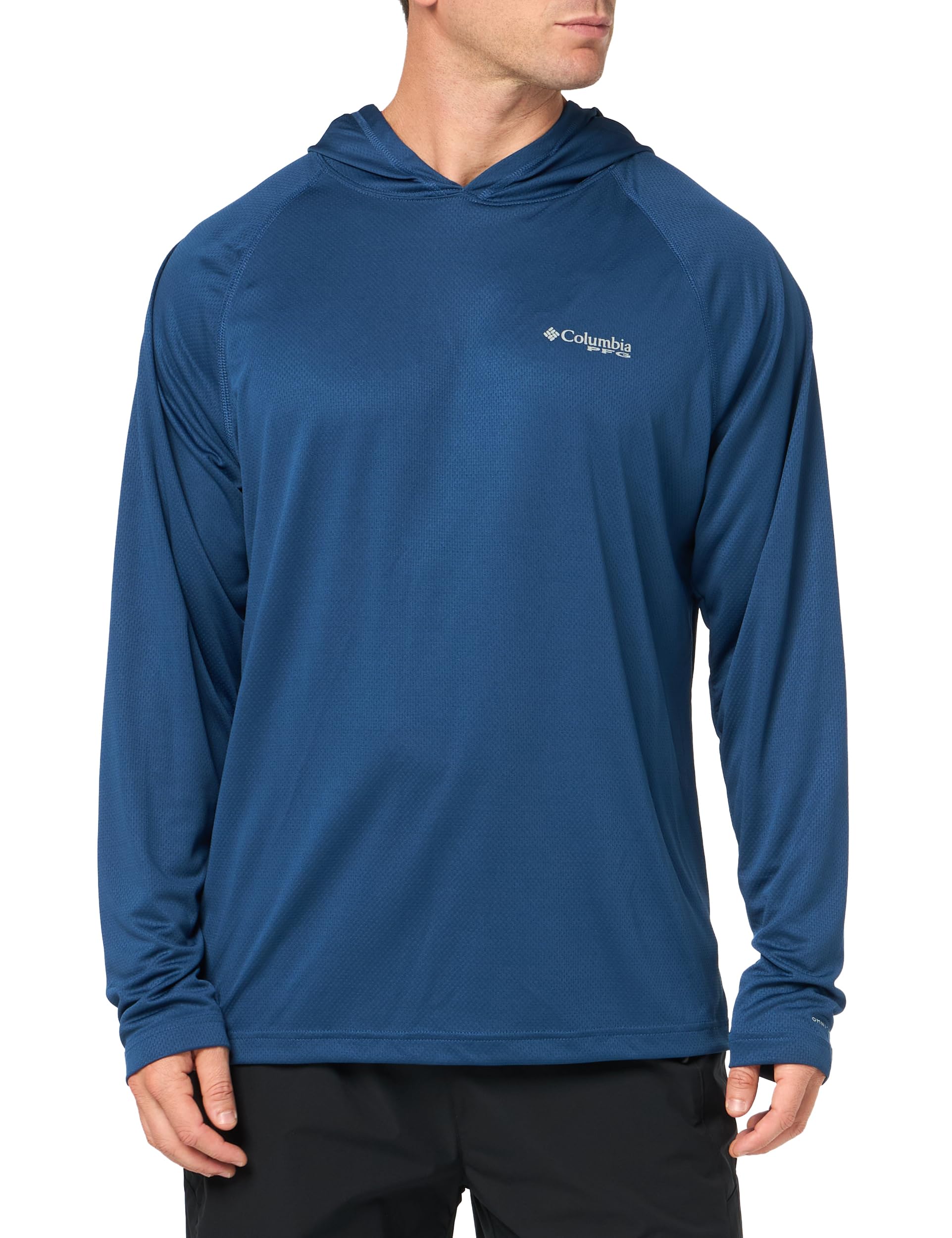 Columbia Men’s PFG Solar Stream Hoodie, Carbon, X-Large