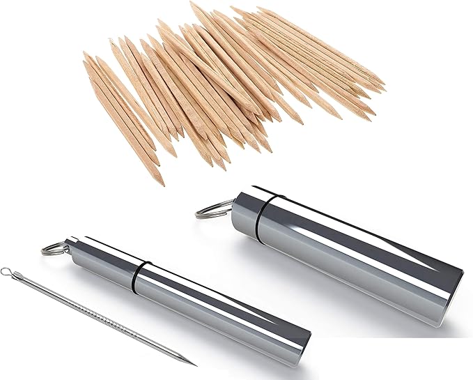 Pocket Toothpick Holder KIT (Small and Large Models with Keyring