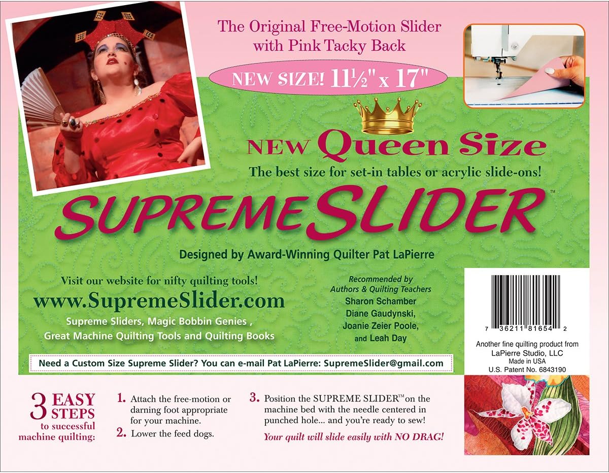 LaPierre Studio Queen Size Supreme Slider, Multi-Colour, 5.08 x 33.02 x 5.08 cm
